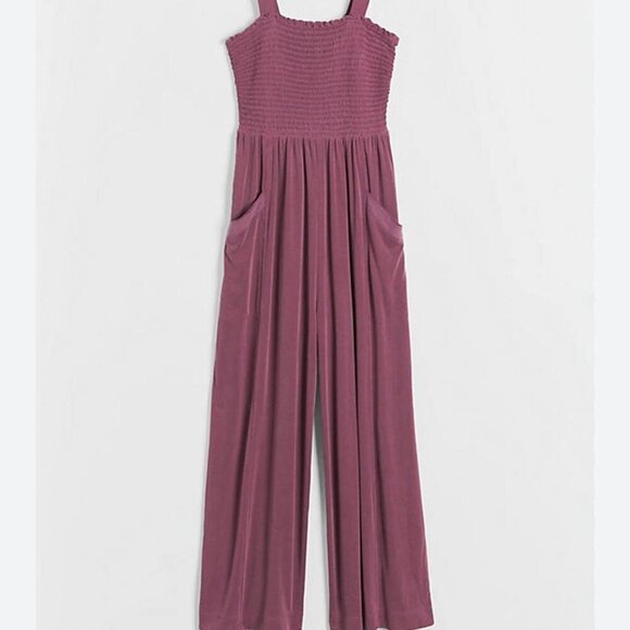 Saturday Sunday Javiera Smocked Jumpsuit - Picture 1 of 4